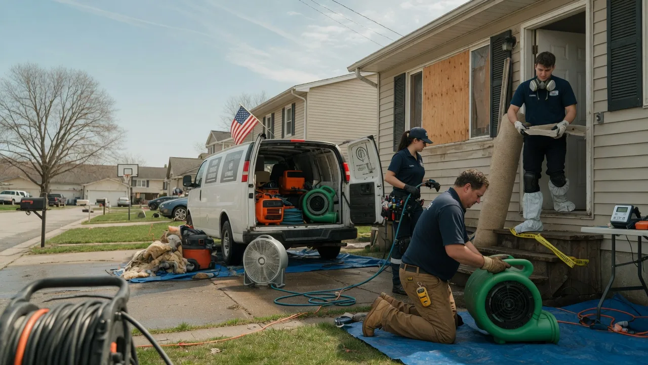 Water Damage Restoration in Schriever, LA near me